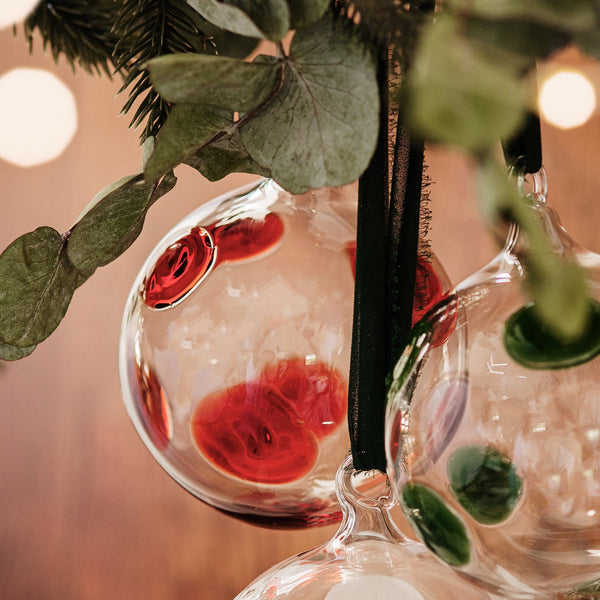 Drop Red Ornament