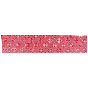 Damask Red Runner