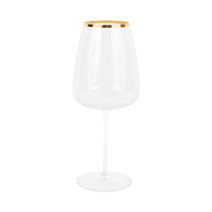 Francesca Gold Water Glass