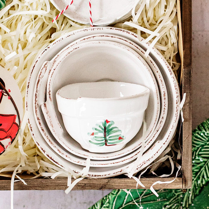 Lastra Holiday Assorted Prepping Bowls - Set of 4