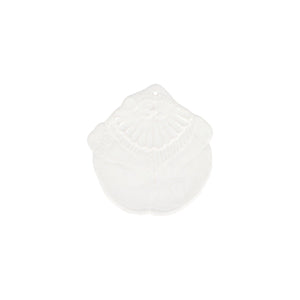 Pietra Natale Figural Santa Ornament