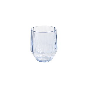 Superglass Polycarbonate Blue Stemless Wine Glass