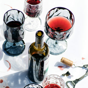 Superglass Polycarbonate Smoke Gray Gin Glass