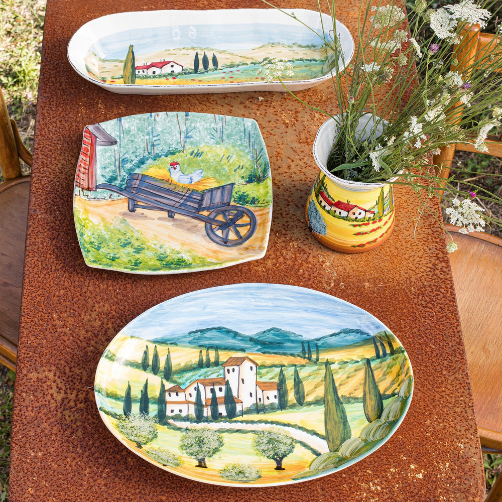 Terra Toscana Oval Platter Alternate View1