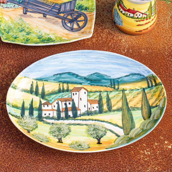 Terra Toscana Oval Platter Alternate View2