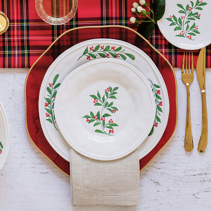 Aria Holiday Dinner Plate