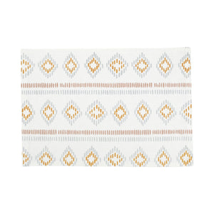 Bohemian Linens Beige/Gray Reversible Placemats - Set of 4