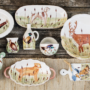 Wildlife Spaniel Oval Platter