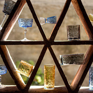 Barocco Cobalt Liquor Glass