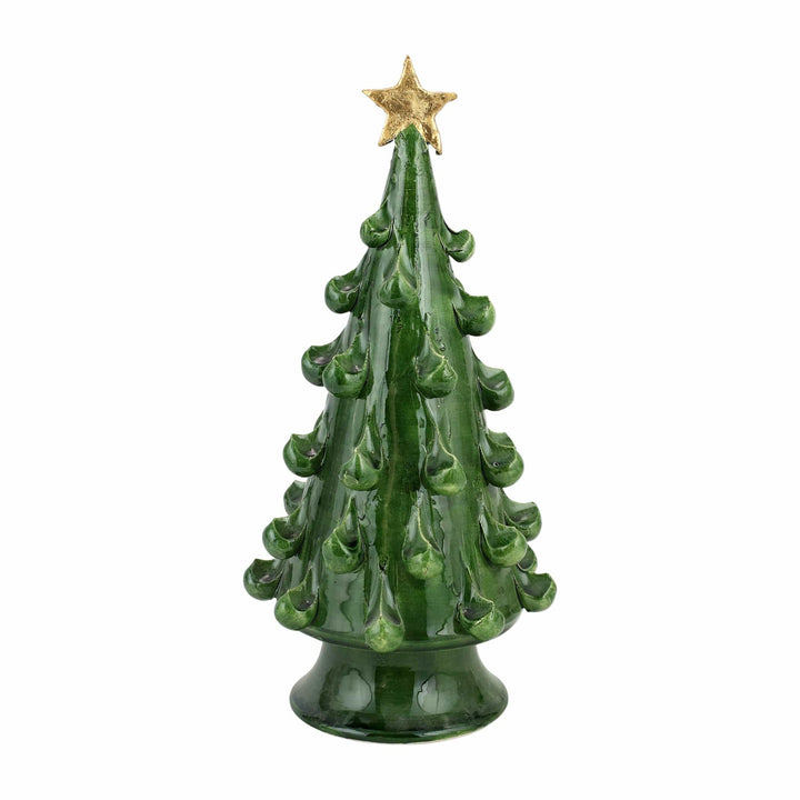 Foresta Green Medium Tree with Gold Star