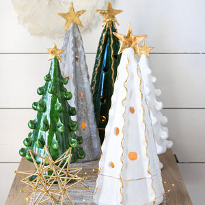 Foresta Green Medium Tree with Gold Star