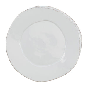 Lastra Light Gray Dinner Plate by VIETRI