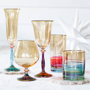 Regalia Deco Purple Brandy Snifter