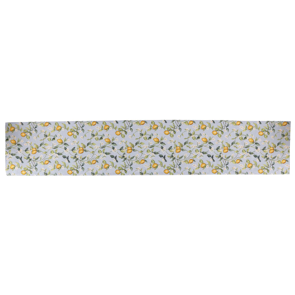 Tavola Lemons with Flowers Runner Alternate View 4