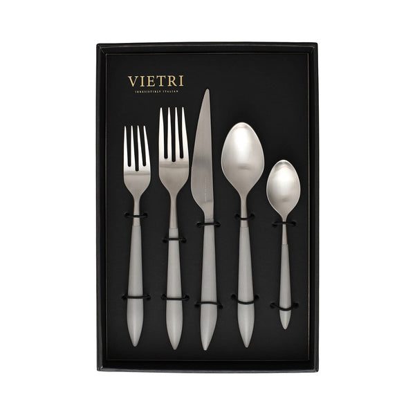Ares Argento Five-Piece Place Setting  Set of 4