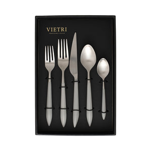 Ares Argento Five-Piece Place Setting  Set of 4