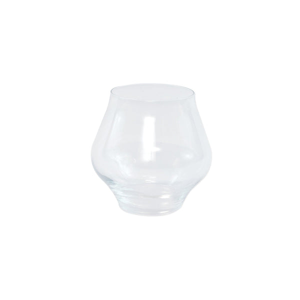 Contessa Clear Stemless Wine Glass
