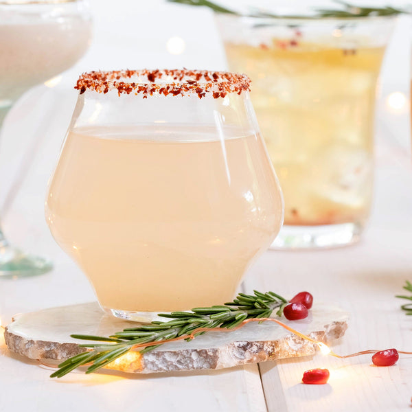 Contessa Clear Stemless Wine Glass