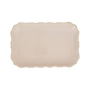 Italian Blush Medium Rectangular Plate