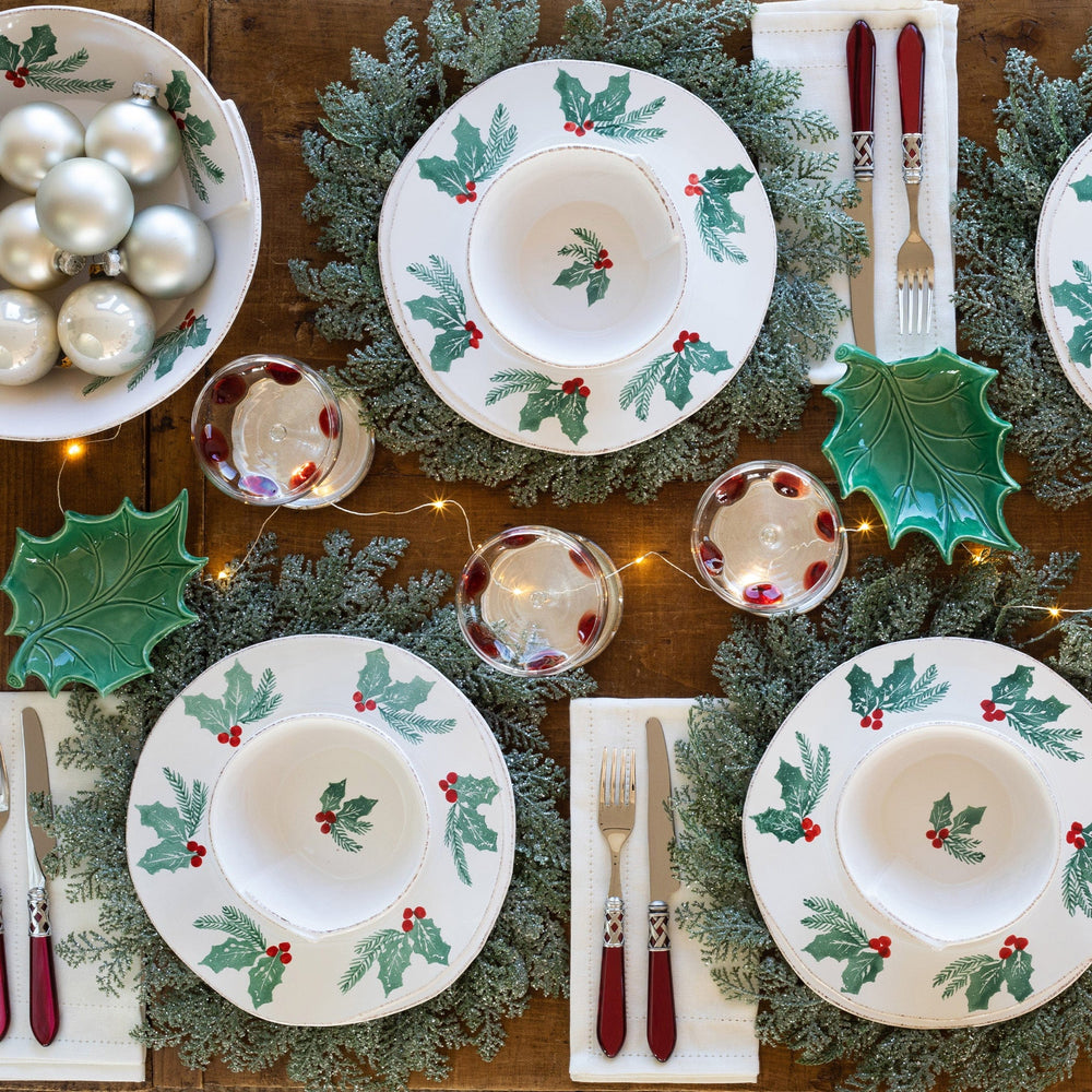 Lastra Evergreen Large Shallow Serving Bowl Alternate View1