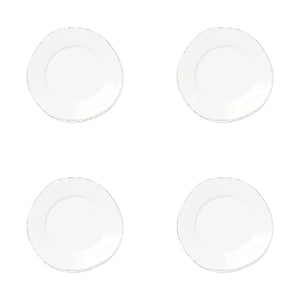 Melamine Lastra White Salad Plate - Set of 4