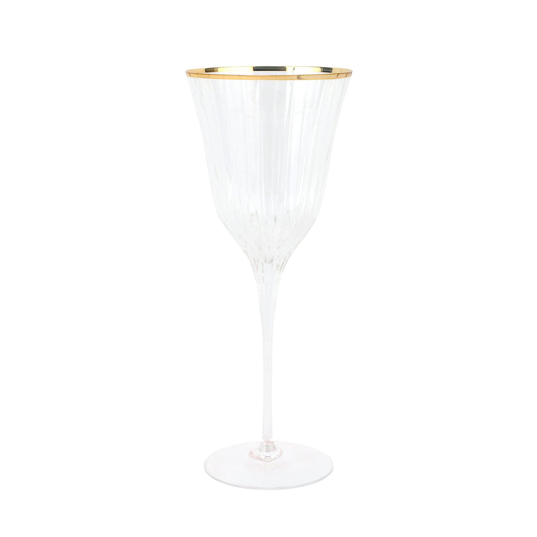 Natalia Gold Water Glass