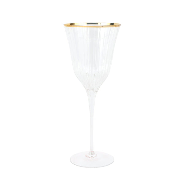 Natalia Gold Water Glass