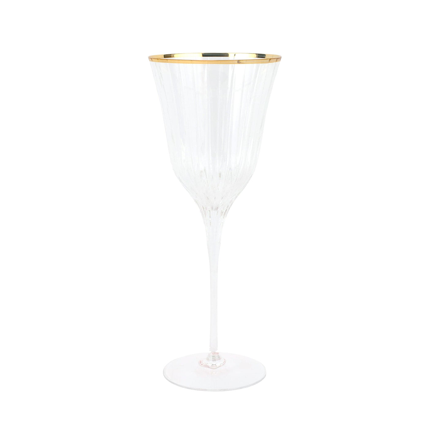 Natalia Gold Water Glass