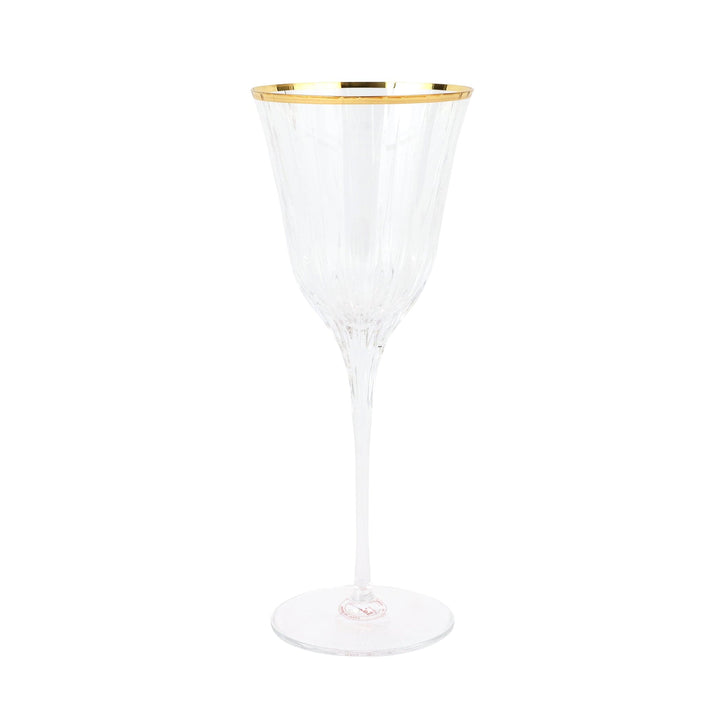 Natalia Gold Wine Glass