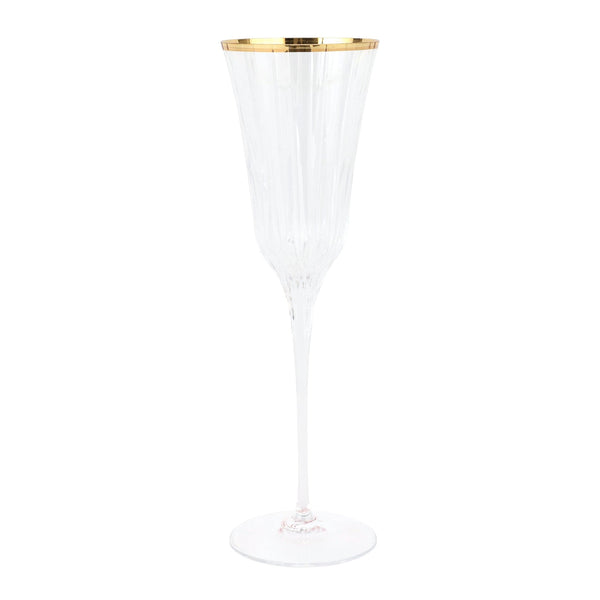 Natalia Gold Champagne Glass