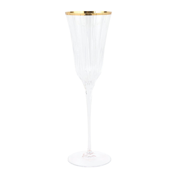Natalia Gold Champagne Glass
