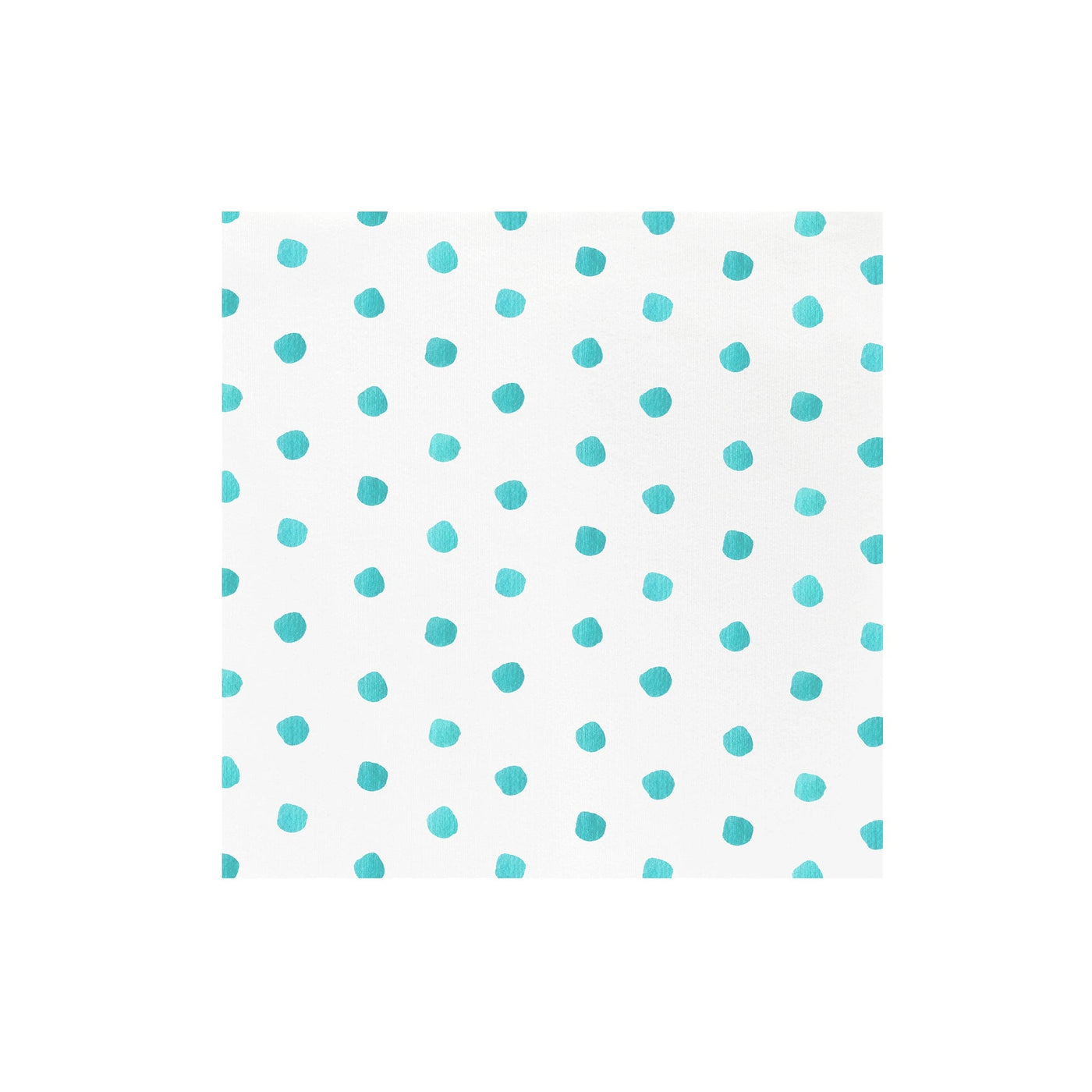 Papersoft Napkins Dot Aqua Dinner Napkins (Pack of 20)
