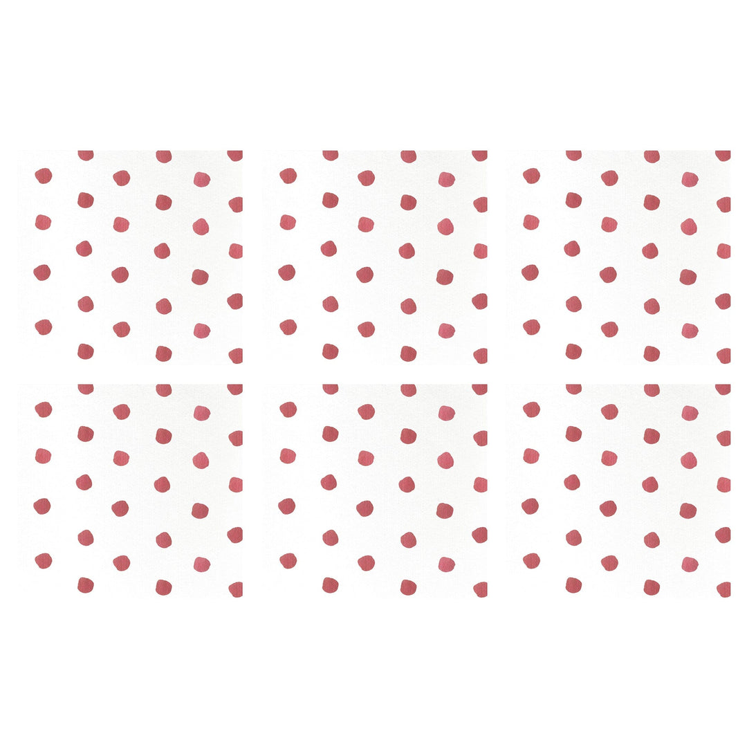 Papersoft Napkins Dot Cocktail Napkins (Pack of 20) - Set of 6