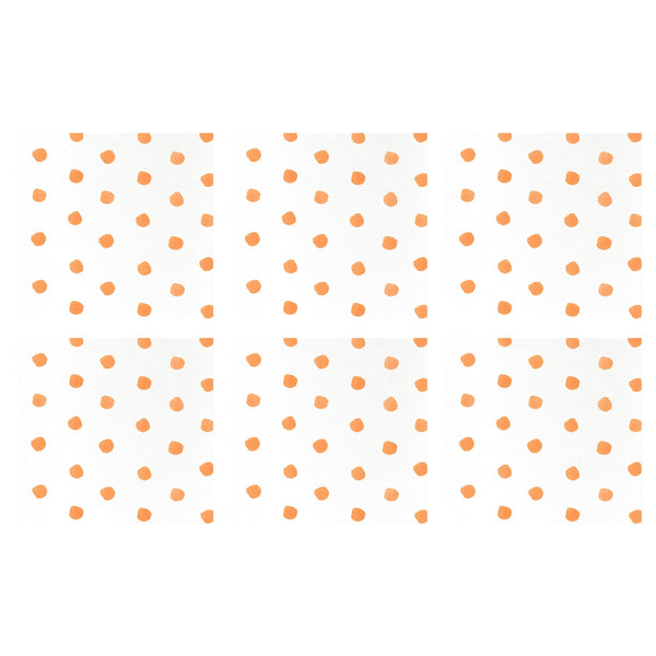 Papersoft Napkins Dot Cocktail Napkins (Pack of 20) - Set of 6