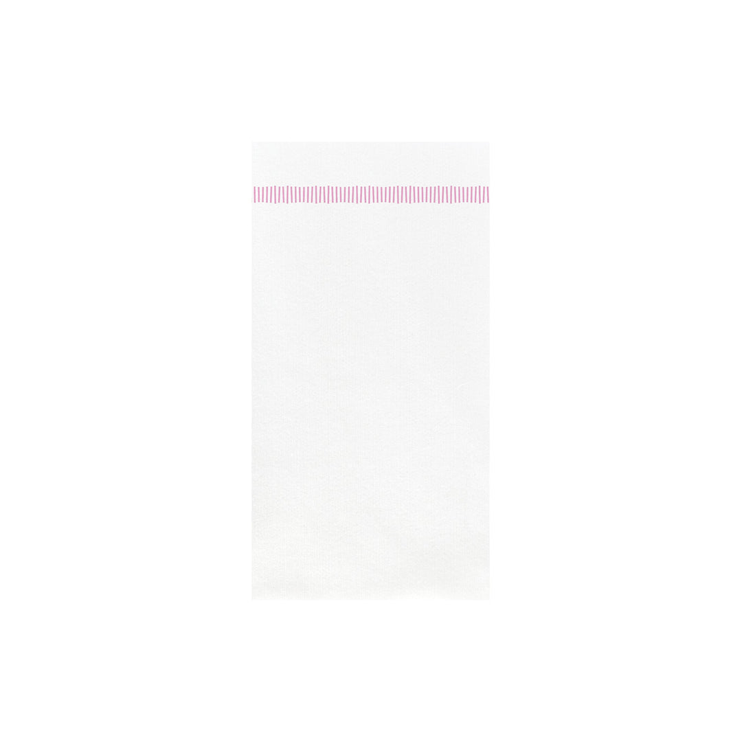 Papersoft Napkins Fringe Pink Guest Towels (Pack of 20)