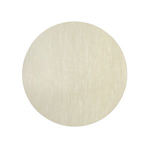 Reversible Placemats Cream/White Round Placemat