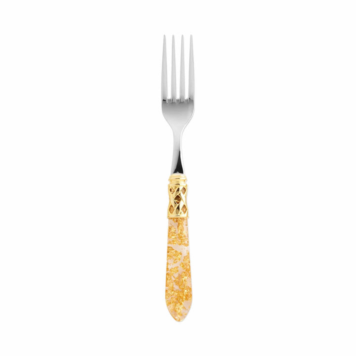 Aladdin Brilliant Gold Fleck Place Fork by VIETRI