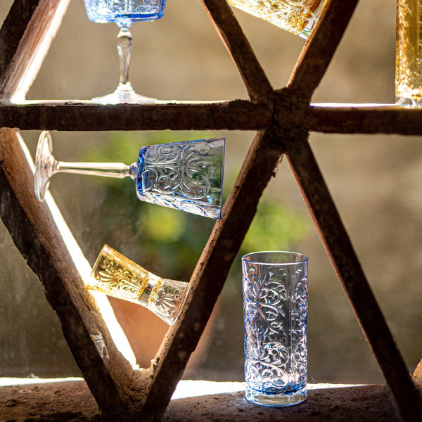 Barocco Amber Liquor Glass