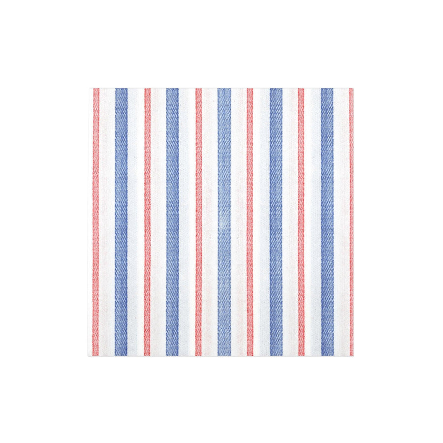 Papersoft Napkins Americana Stripe Dinner Napkins (Pack of 20) by VIETRI